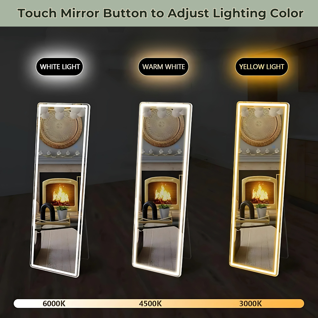 Radiant Muse™ - 3 Color LED Mirror
